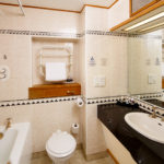 Bathroom in Classic bedroom at Mercure York Fairfield Manor Hotel