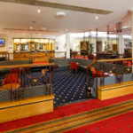 The lounge area at Mercure York Fairfield Manor Hotel