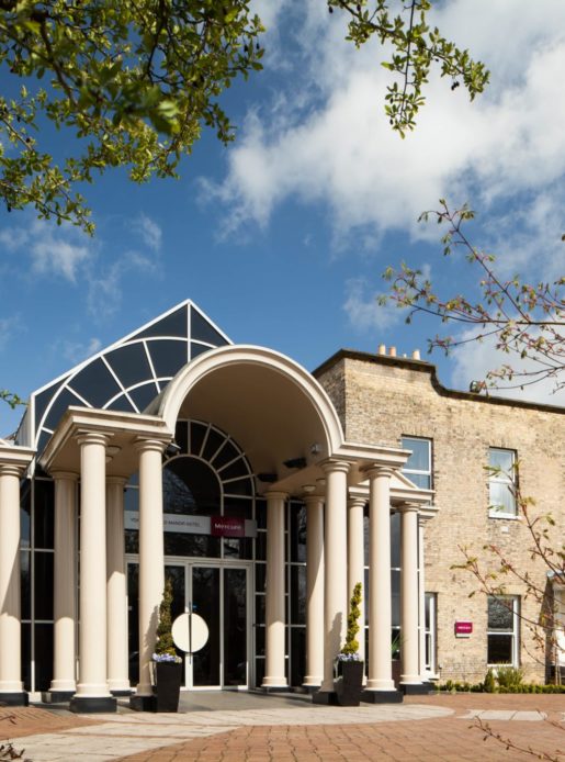 Exterior entrance to Mercure York